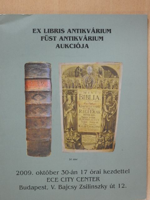 Ex Libris Antikvárium - Füst Antikvárium aukciója [antikvár]