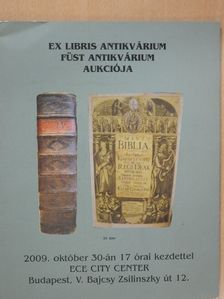 Ex Libris Antikvárium - Füst Antikvárium aukciója [antikvár]