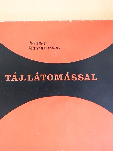 Justinas Marcinkevicius - Táj, látomással [antikvár]
