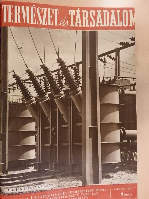 Bánlaki Sándor - Természet és társadalom/Atom 1954-1956 (vegyes számok) (21 db) [antikvár]