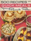 Marguerite Patten - 500 Recipes - Quick eals [antikvár]