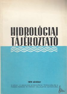 KÖRNYEI LÁSZLÓ - Hidrológiai Tájékoztató 1979 október [antikvár]
