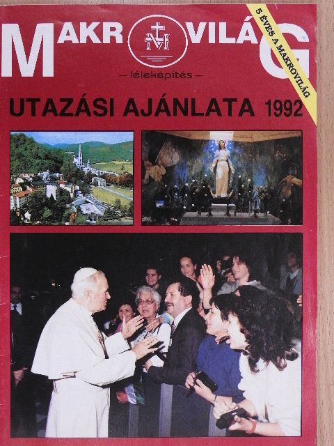 Makrovilág utazási ajánlata 1992 [antikvár]