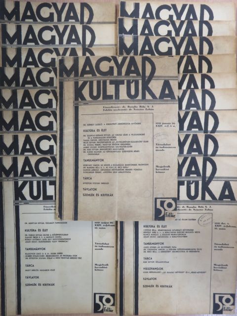 Albert József - Magyar Kultúra 1937. (nem teljes évfolyam) [antikvár]