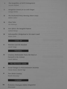 Gábor Miklós - The Hungarian Quarterly Summer 1997 [antikvár]