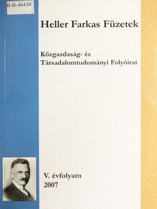 Közgazdaság- és Társadalomtudományi Folyóirat 2007. [antikvár]