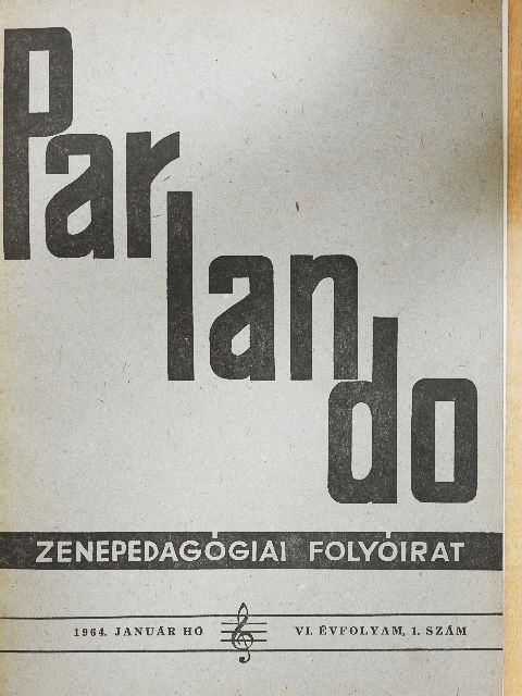 Frank Lajos - Parlando 1964. január [antikvár]