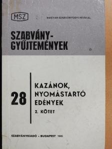 Kazánok, nyomástartó edények II. [antikvár]