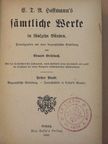 E. T. A. Hoffman - E. T. A. Hoffmann's sämtliche Werke in fünfzehn Bänden I-III. (gótbetűs) [antikvár]
