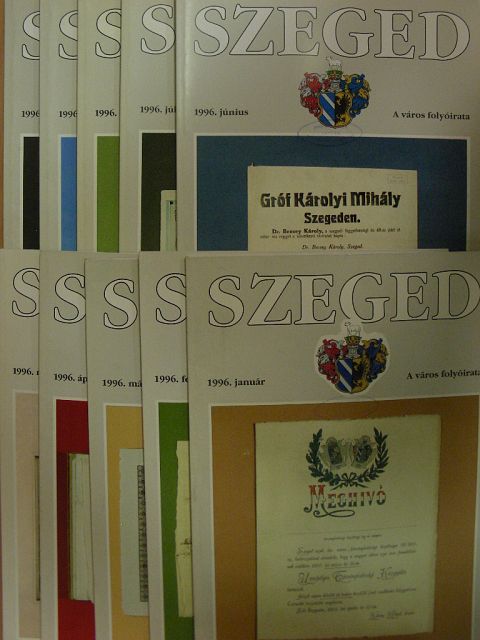 Szeged 1996. (nem teljes évfolyam) [antikvár]