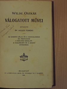 Wilde Oszkár - Wilde Oszkár válogatott művei [antikvár]