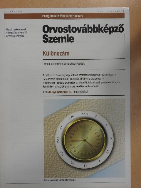 Orvostovábbképző Szemle 1999. szeptember - különszám [antikvár]