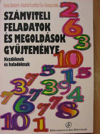 Farkas Sándorné - Számviteli feladatok és megoldások gyűjteménye [antikvár]