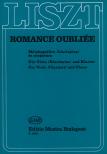 LISZT - ROMANCE OUBLIÉE MÉLYHEGEDŰRE (KLARINÉT) ÉS ZONGORÁRA (TEMESVÁRY-BALASSA)