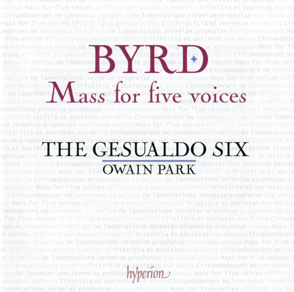 BYRD - MASS FOR FIVE VOICES CD BYRD