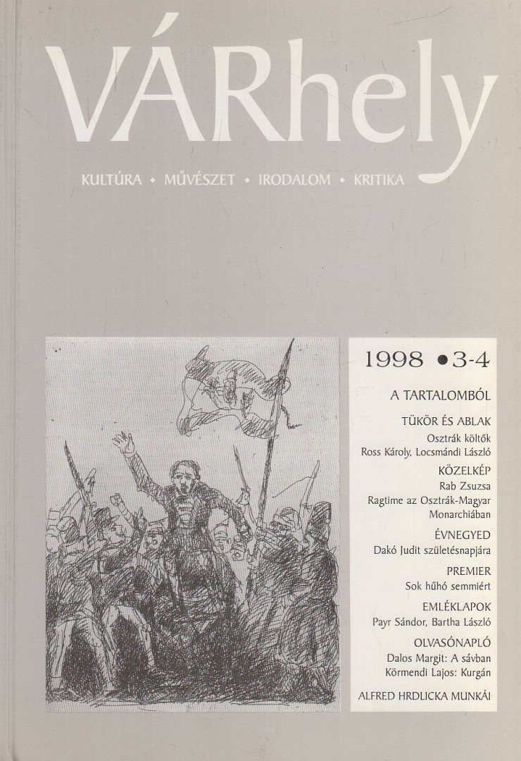 Sass László (főszerk.) - VÁRhely 1998. december (dedikált) [antikvár]