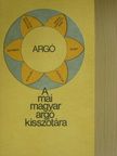 Boross József - A mai magyar argó kisszótára [antikvár]