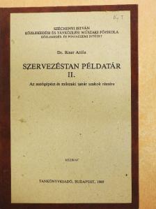 Dr. Rixer Attila - Szervezéstan példatár II. [antikvár]