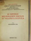 Böszörményi Ede - Az amerikai neo-realizmus erkölcs- és vallásfilozófiája [antikvár]