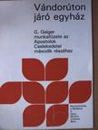 Georg Geiger - Vándorúton járó egyház [antikvár]