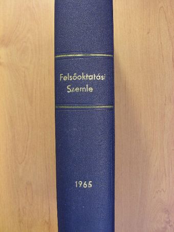 A. N. Gorsenyev - Felsőoktatási Szemle 1965. január-december [antikvár]
