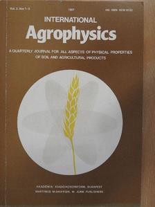 A. R. Nautiyal - International Agrophysics Vol. 3. Nos 1-2. 1987 [antikvár]