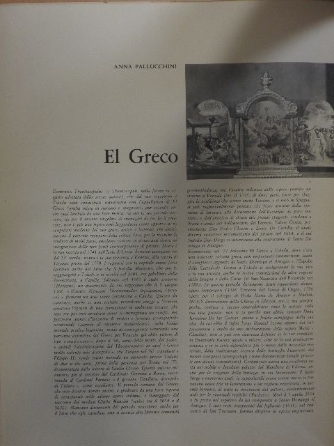 Anna Pallucchini - El Greco [antikvár]