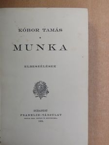 Kóbor Tamás - Munka [antikvár]