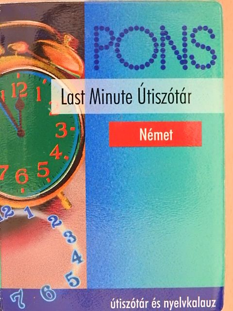Pons Last Minute Útiszótár - Német [antikvár]