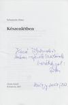 Sebestyén Péter - Készenlétben (dedikált) [antikvár]