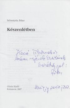 Sebestyén Péter - Készenlétben (dedikált) [antikvár]