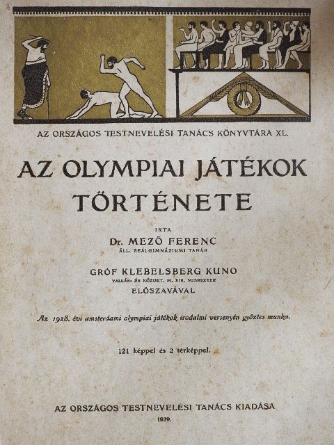 Dr. Mező Ferenc - Az olympiai játékok története [antikvár]