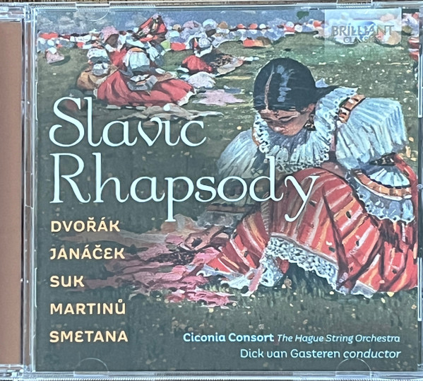DVORÁK, JANACEK, SUK, MARTINU, SMETANA - SLAVIC RHAPSODY CD GASTEREN