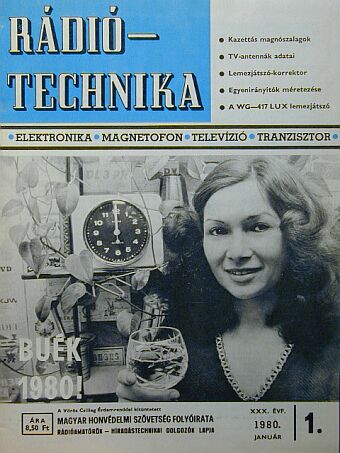 Buzsik Pál - Rádiótechnika 1980. január-december [antikvár]