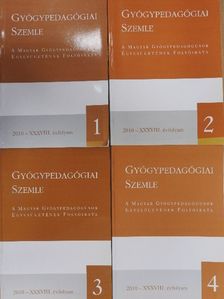 Benczúr Miklósné - Gyógypedagógiai Szemle 2010. január-december [antikvár]