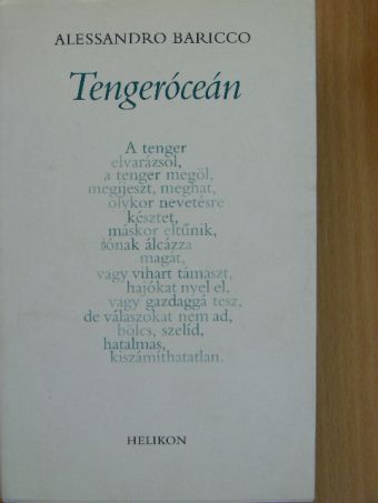 Alessandro Baricco - Tengeróceán [antikvár]