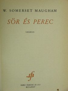 W. Somerset Maugham - Sör és perec [antikvár]