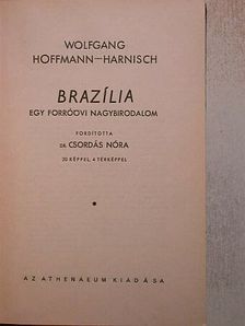 Wolfgang Hoffmann Harnisch - Brazília [antikvár]
