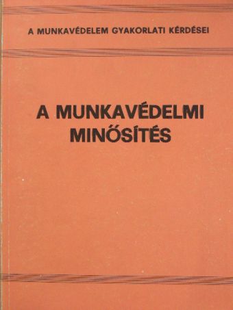 Fellegi Péter - A munkavédelmi minősítés [antikvár]