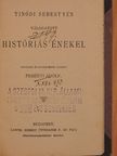 Tinódi Sebestyén - Tinódi Sebestyén válogatott históriás énekei [antikvár]