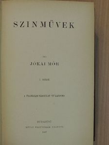 Jókai Mór - Szinművek I. [antikvár]