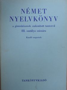 Dr. Kovács János - Német nyelvkönyv III. [antikvár]