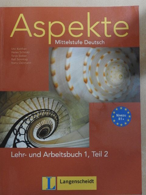 Helen Schmitz - Aspekte - Mittelstufe Deutsch - Lehr- und Arbeitsbuch 1/2. - CD-vel [antikvár]