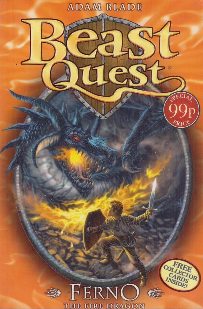 Adam Blade - Beast Quest 1: Ferno the Fire Dragon [antikvár]