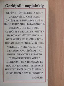 Ecsedy Andorné - Gorkijtól-napjainkig I. (töredék) [antikvár]