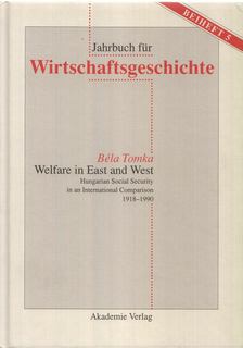 Tomka Béla - Welfare in East and West [antikvár]
