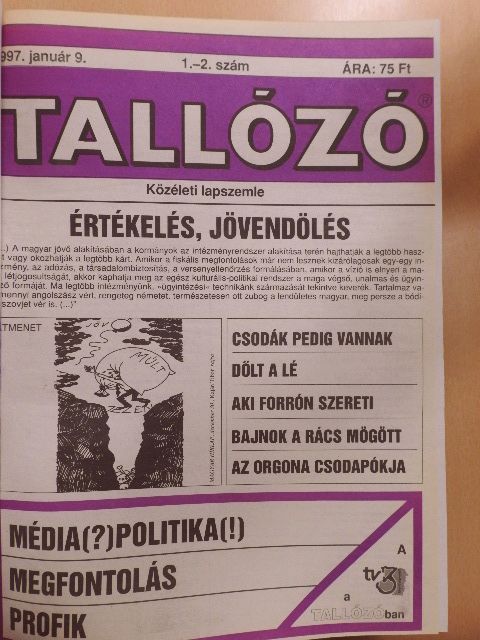 Tallózó 1997. (nem teljes évfolyam) [antikvár]
