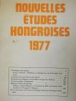 Bognár József - Nouvelles Études Hongroises 1977 [antikvár]