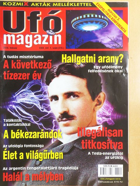 Arany László - Ufómagazin 2018. február [antikvár]