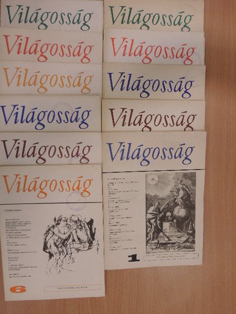 Andorka Rudolf - Világosság 1988. január-december [antikvár]
